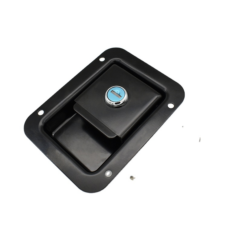 Flush Mount Latch - Manufacturer - Heavy Duty Stainless/Iron Trailer Toolbox RV Electrical Lock