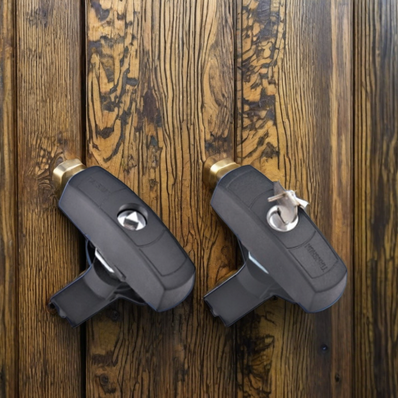 RV Storage Lock - Manufacturer - Zinc Alloy Swing Handle Caravan Luggage Hatch Steel Aluminum