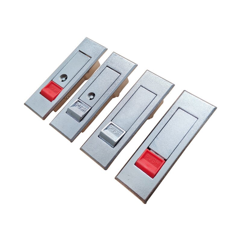 Electric Cabinet Latch - Manufacturer - Zinc Alloy Push Button Compression Flush Mechanical Box