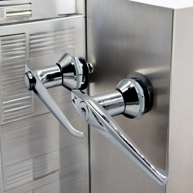 L Handle Cabinet Lock - Manufacturer - Hengsheng MS301-2 Zinc Alloy Switch Box Furniture Knobs