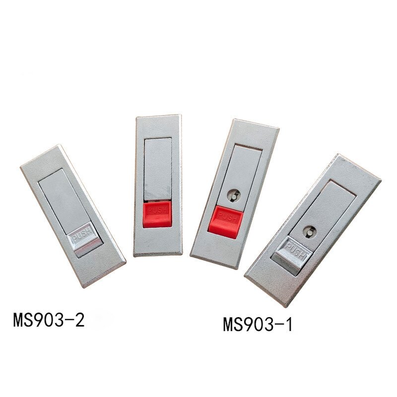 Electric Cabinet Latch - Manufacturer - Zinc Alloy Push Button Compression Flush Mechanical Box