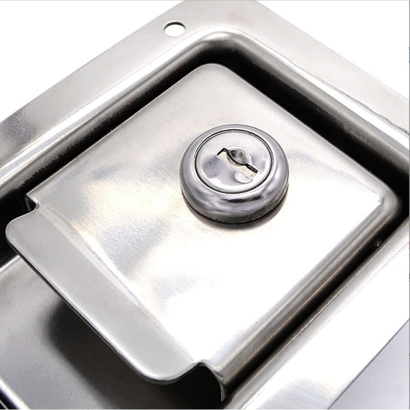 Stainless Paddle Lock - Manufacturer - Hengsheng MS859 304ss RV Truck Tool Box Handle Latch