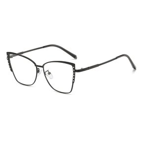 Eyeglasses Manufacturer - High Quality Fashionable Blue Light Blocking for Women with Custom Logo Oval
