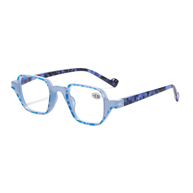 Reading Glasses Manufacturer - Clearance Stock TR90 Red Frame Square Lenses Anti Blue Light