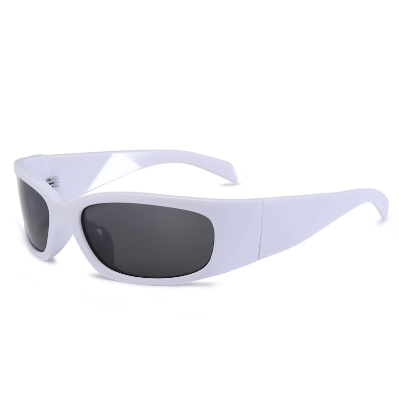 Sunglasses Manufacturer - Trendy Futuristic Oval with Custom Logo & UV Protection for Unisex