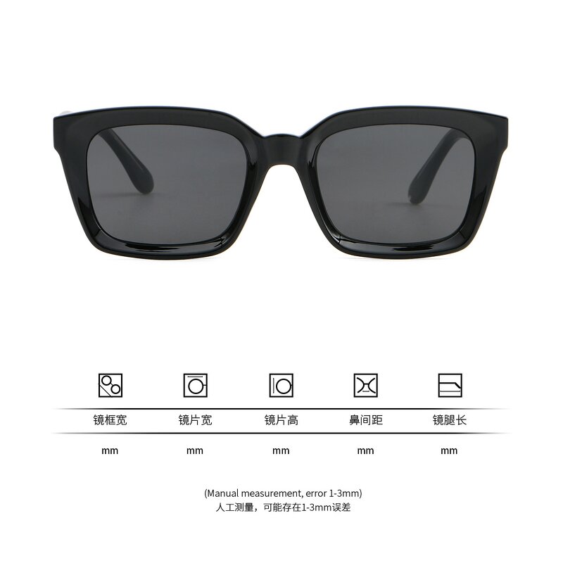 Sunglasses Manufacturer - New Arrival Unisex Polygonal Gradient Frameless Edge-Cut UV400 Multi-Colored PC