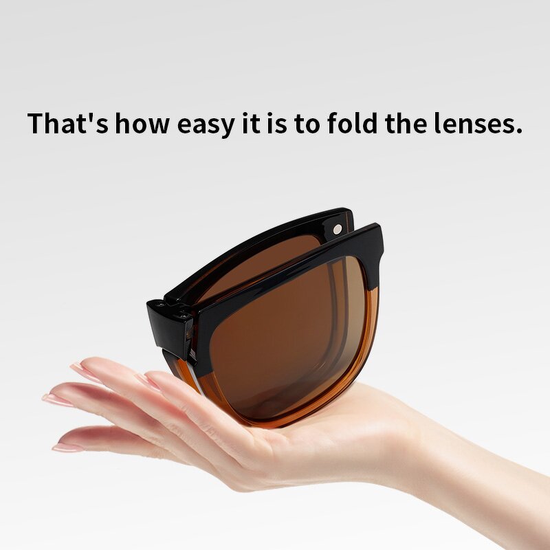 Glasses Manufacturer - 2025 New 5 in 1 Magnet Eyeglasses Frames Interchange Lenses Magnetic Polarized Clip on