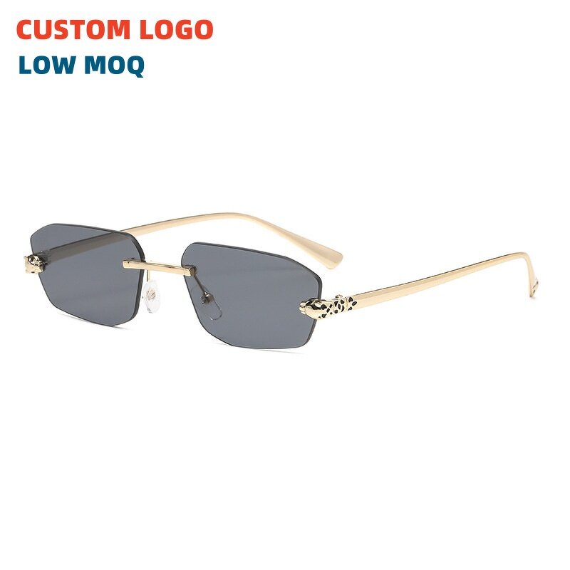 Sunglasses Manufacturer - 2025 Trending Fashion Gold Frame New Design for Women
