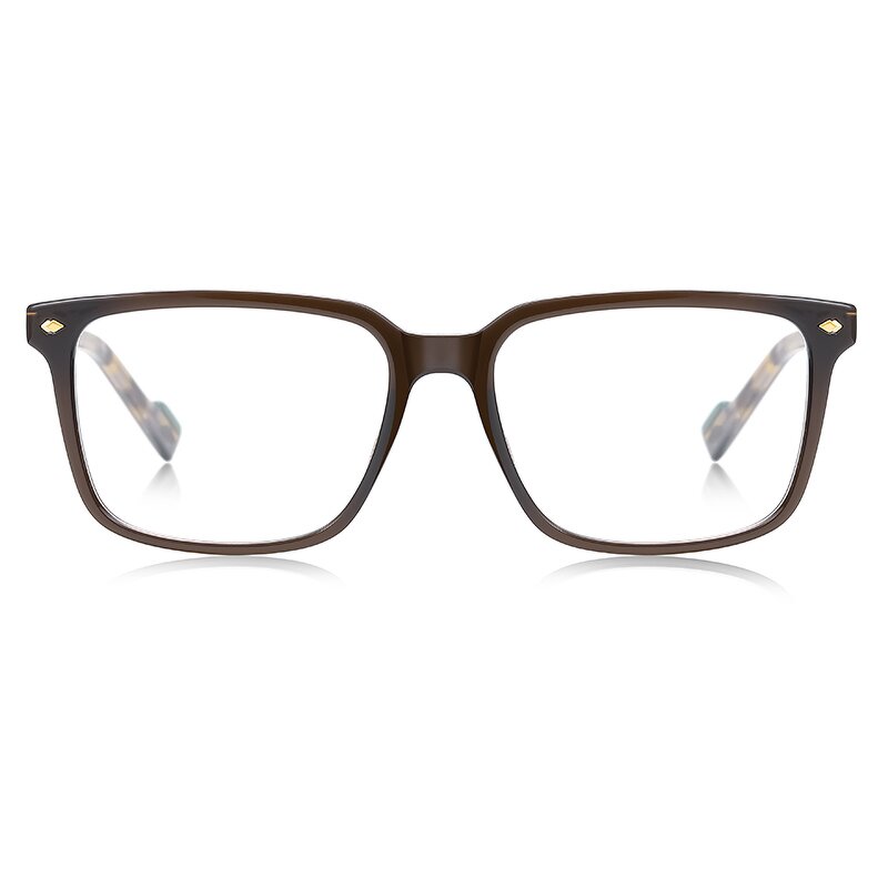Eyeglass Frame Manufacturer - Unisex Light TR90 Oversized Double Bridge Blue Light Frame