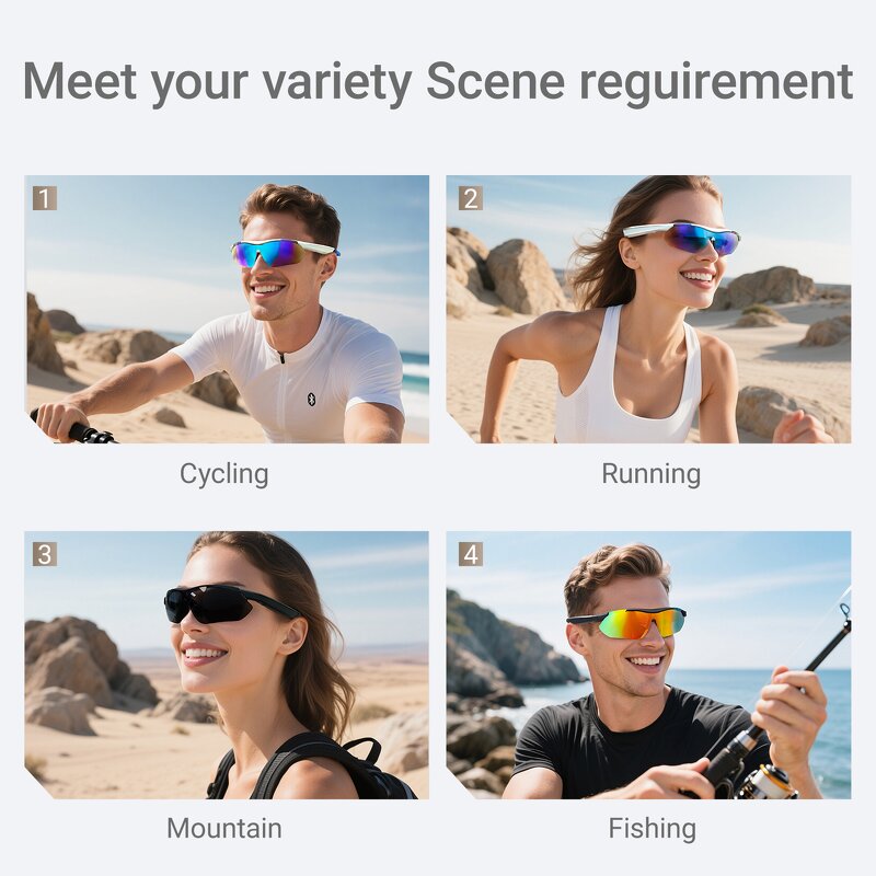Smart Glasses Manufacturer - Summer Sale Wireless Anti Blue Light Intelligent Audio AI