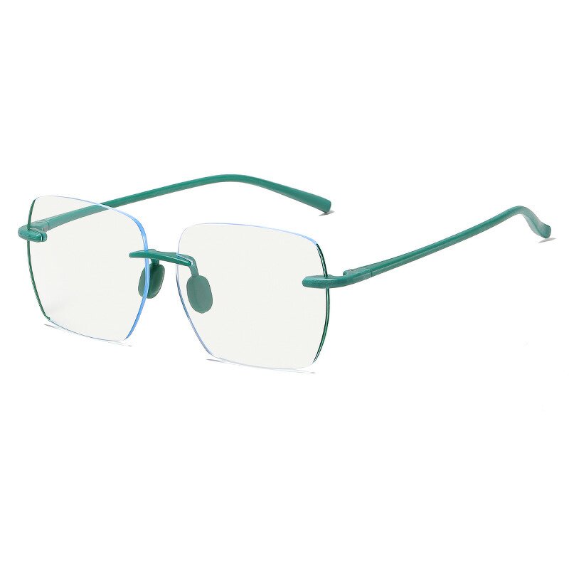 Reading Glasses Manufacturer - New Fashion Full Frame Portable Square Folding Anti-Blue Ray & Anti-Fatigue