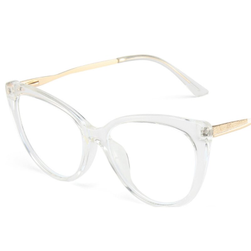 Custom Logo Fashion Womens Eye TR90 Anti Blue Light Blocking Eyeglasses Glasses Optical Frame Gafas