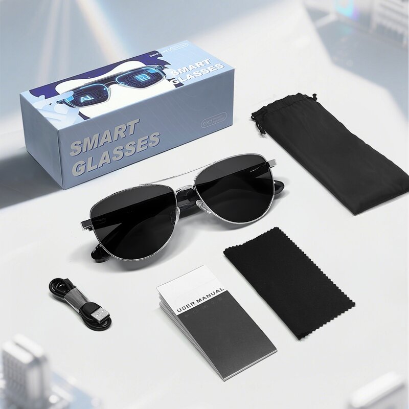 Smart Glasses Manufacturer - New Product High Definition Nylon Lenses Automatic for Making Calling Men Women