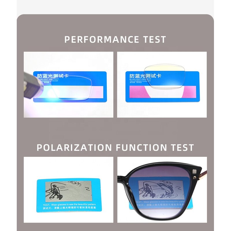 Sunglasses Manufacturer - 2022 Women Fashion Anti Blue Light Polarized Clip on