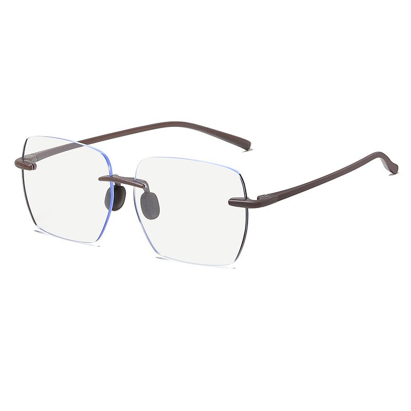 Reading Glasses Manufacturer - New Fashion Full Frame Portable Square Folding Anti-Blue Ray & Anti-Fatigue