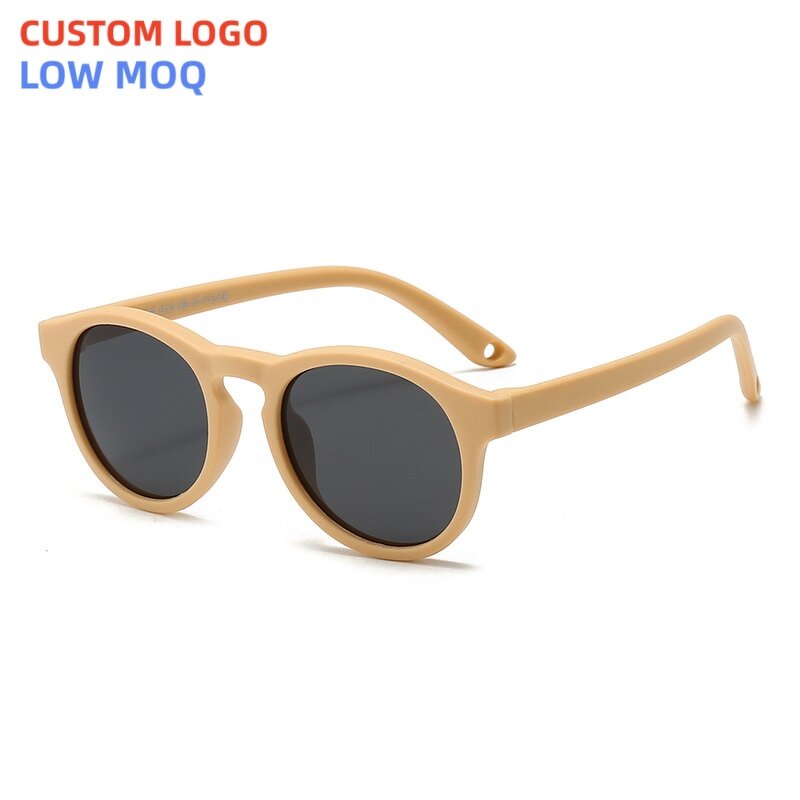 Kids Sunglasses Manufacturer - Durable TPEE Flexible Frame Round Shape with UV400 Protection
