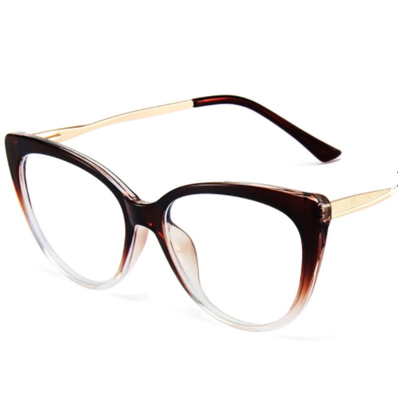 Custom Logo Fashion Womens Eye TR90 Anti Blue Light Blocking Eyeglasses Glasses Optical Frame Gafas