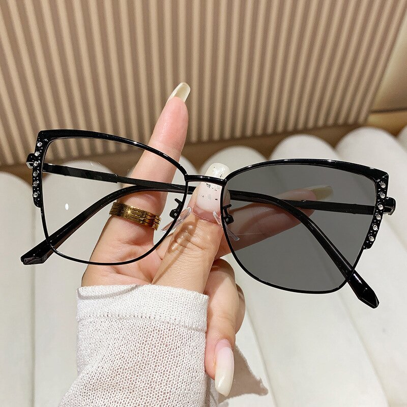 Eyeglasses Manufacturer - High Quality Fashionable Blue Light Blocking for Women with Custom Logo Oval