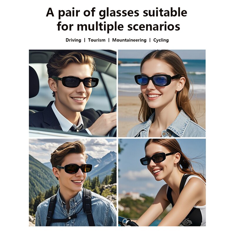 Smart Glasses Manufacturer - New with Camera Translation Lenses for Men Women