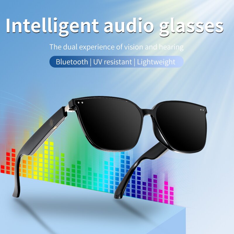 Smart Sunglasses Manufacturer - Trend GT30 AI with Automatic Bluetooth Metal Spring Hinge for Music & Call