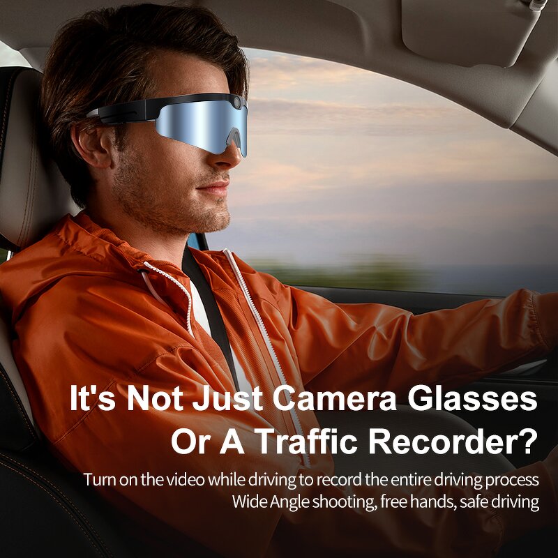 Smart Glasses Manufacturer - Best Comfortable Stereo Audio Bluetooth Wireless DV Video Shooting Sport Listening