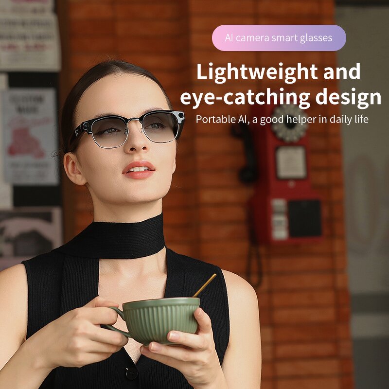 Smart Glasses Manufacturer - 2026 New Fashion Lightweight UV400 Polarized Waterproof Metal Frame