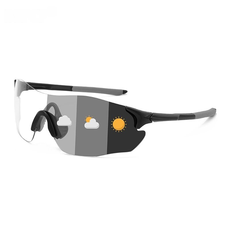 Sunglasses Manufacturer - Professional Photochromic Square Rimless Polarized UV400 for Cycling Men