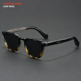Sunglasses Manufacturer - Customizable Thick PC Square Frame with Strong Hinge for Unisex