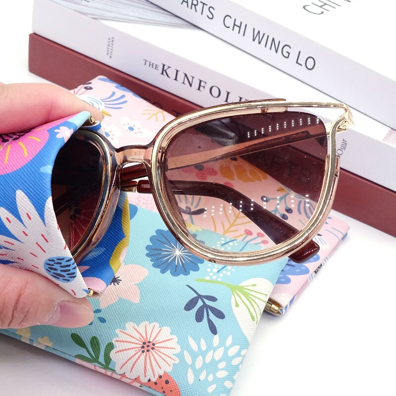 Pen Case Manufacturer - Custom Logo PU Leather Pen Sleeve Classical Style Cover for Storage