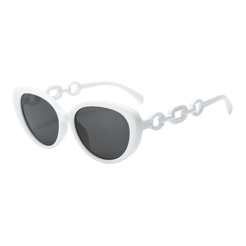 Sunglasses Manufacturer - Women Cat Eye Vintage Small Round Frame with UV Protection for Outdoor