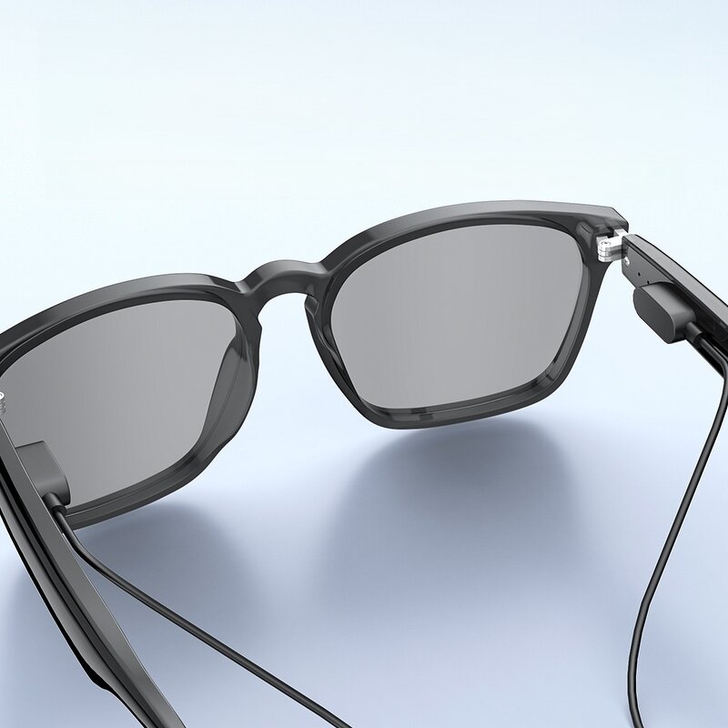 Smart Sunglasses Manufacturer - A17 AI Translation Large-Frame Color-Changing Stainless Steel Audio