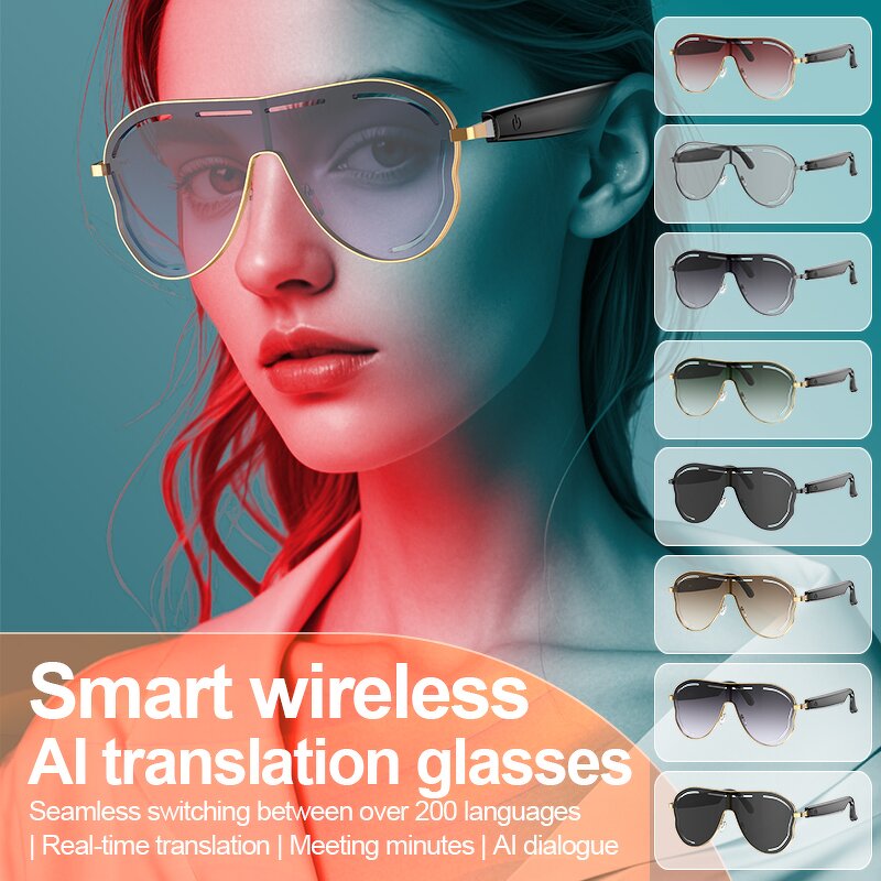 Smart Glasses Manufacturer - Direct Sales Intelligent Wireless Sport for Outdoor Cycling