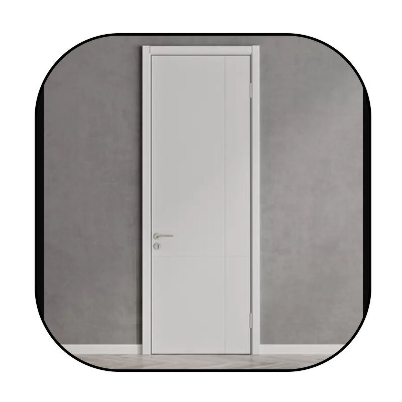 Interior Door Manufacturer - High Quality Glass Framed for Office Toilet Bathroom