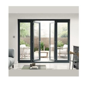 Shop Doors Manufacturer - Aluminum Frame Organic Tempered Glass with Ground Spring Door Closers