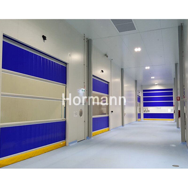 Fast Rolling Door Manufacturer - Thermal Insulation Fast Clean for Food Medicine Cold Storage Global Supply