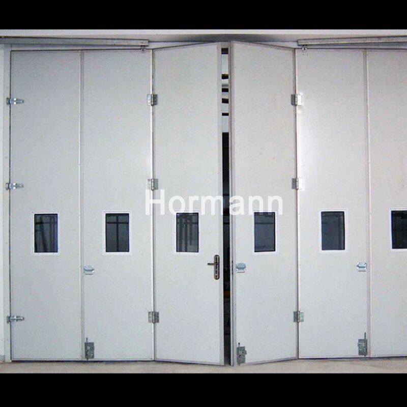Industrial Door Manufacturer - High Quality Corner Folding Automatic Insulated Small Folding Metal
