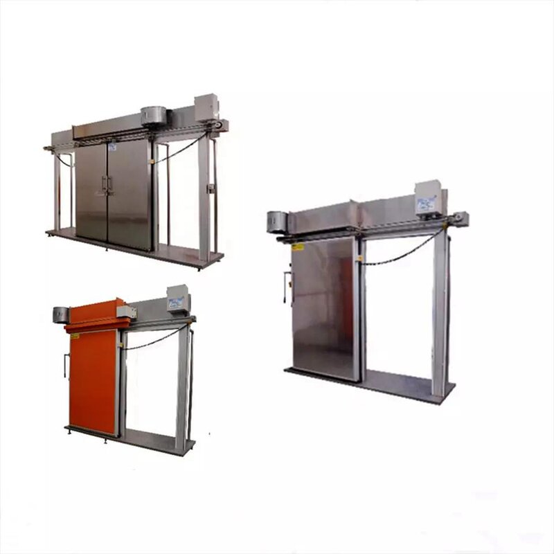 Cold Storage Door Manufacturer - Automatic Power Saving Translation Half Buried Flame Retardant Electric