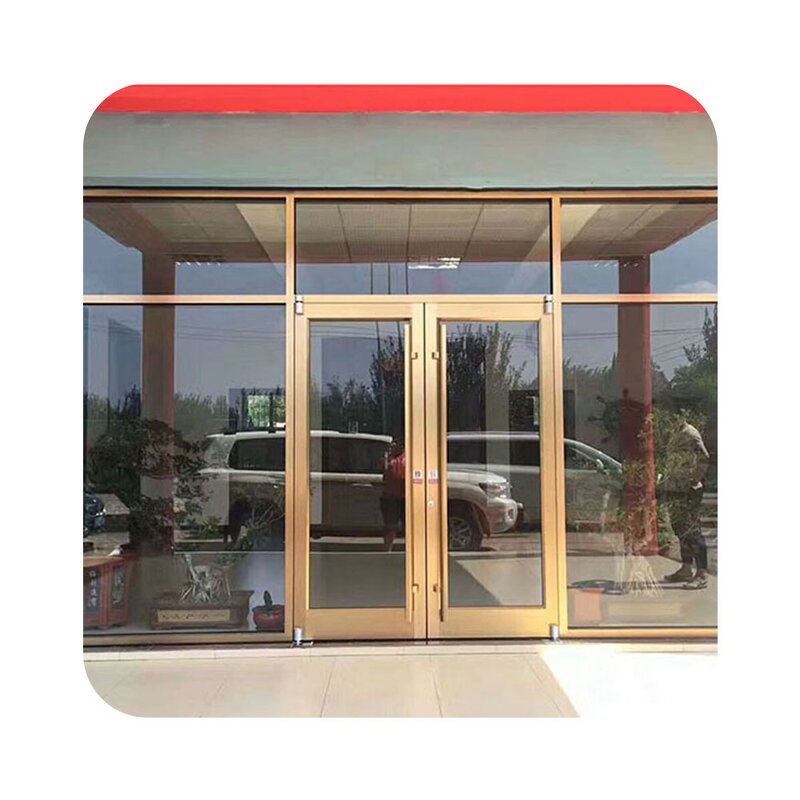 Casement Windows Manufacturer - Aluminum Hurricane Impact Thermal Break Energy Efficient Double Glazed Low-E Glass Passive