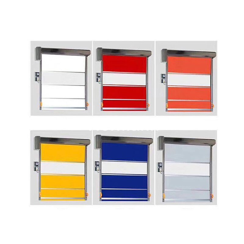 Roller Shutter Door Manufacturer - Factory Hot Sale PVC Fast High Speed
