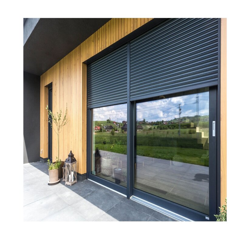Rolling Shutter Door Manufacturer - Lightweight Modern Aluminum Alloy with Thermal Insulation for Apartment Warehouse Garage