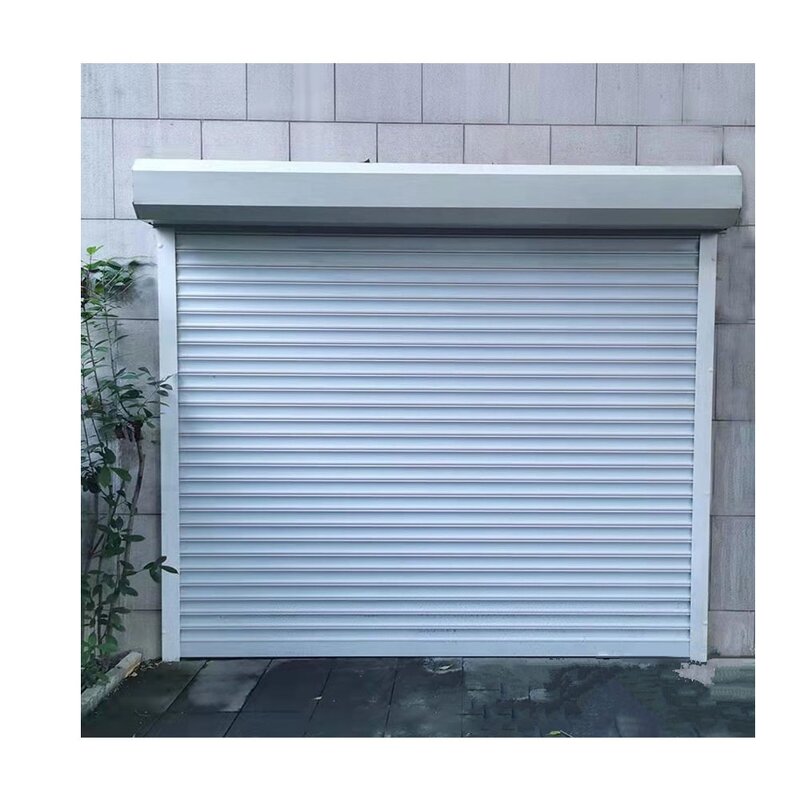 Rolling Shutter Door Manufacturer - Modern Frosted Insert Aluminum Alloy with Thermal Insulation for Office Warehouse Villa Partition