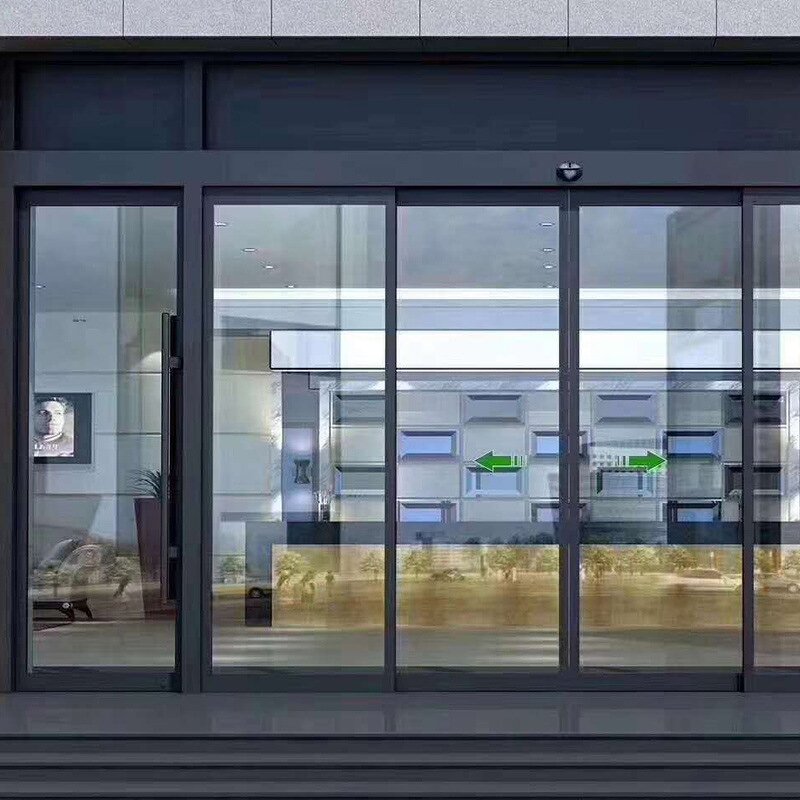 Sliding Door Manufacturer - Mute Sliding Aluminum Glass Soundproof Modern Design Windproof Aluminum Folding