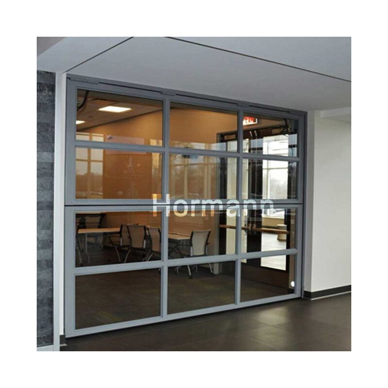 Garage Door Manufacturer - Customized Electric Vertical Bi-Fold for Homes Modern Folding Glass