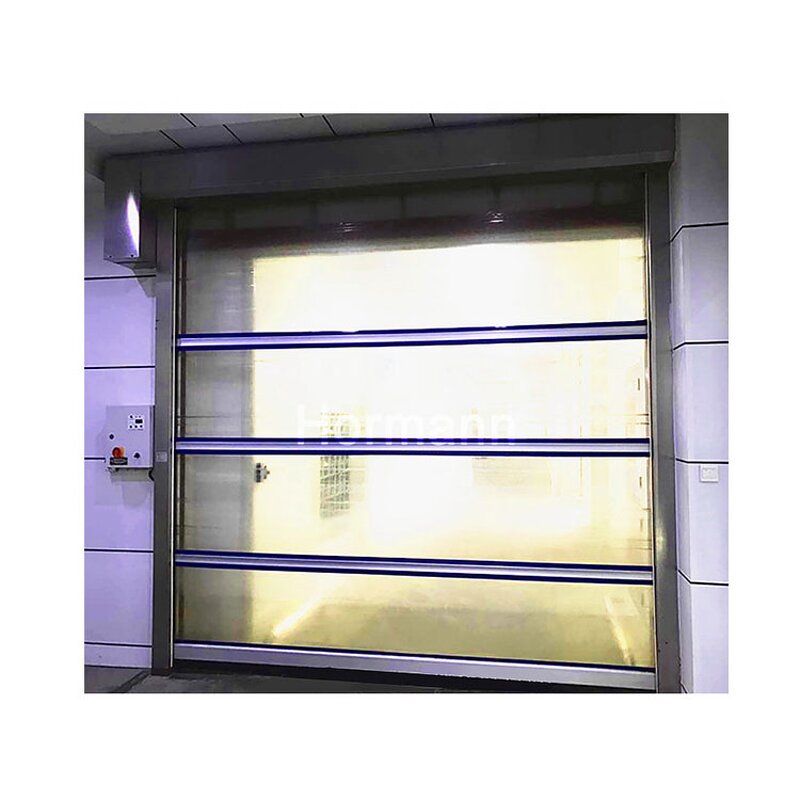 Fast Rolling Shutter Door Manufacturer - Automatic PVC Dust Proof Heat Preservation Electric