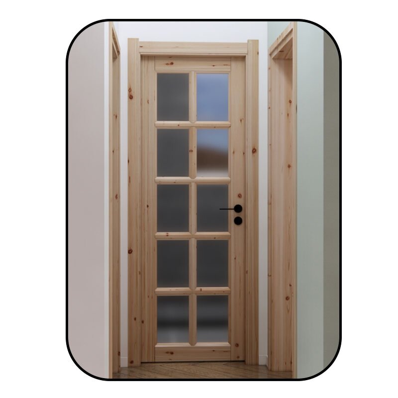 Interior Door Manufacturer - Sales Cabin Special Design Indoor Outdoor Customizable with Glass