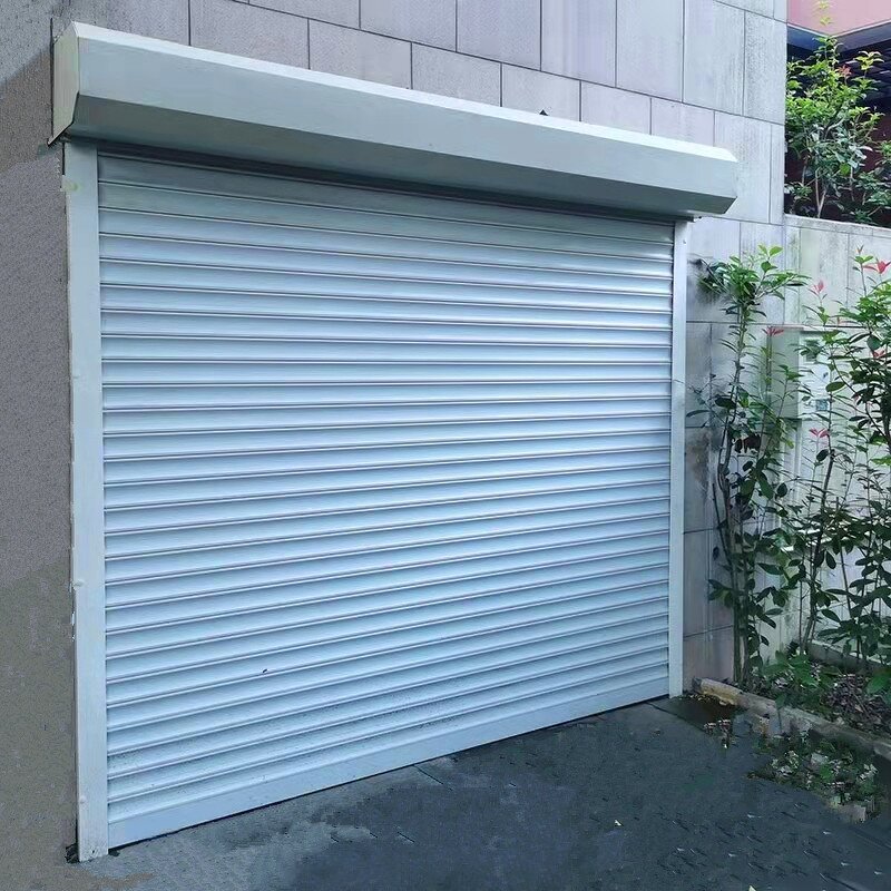 Rolling Shutter Door Manufacturer - Residential Waterproof Electric Double - Layer Aluminum Alloy