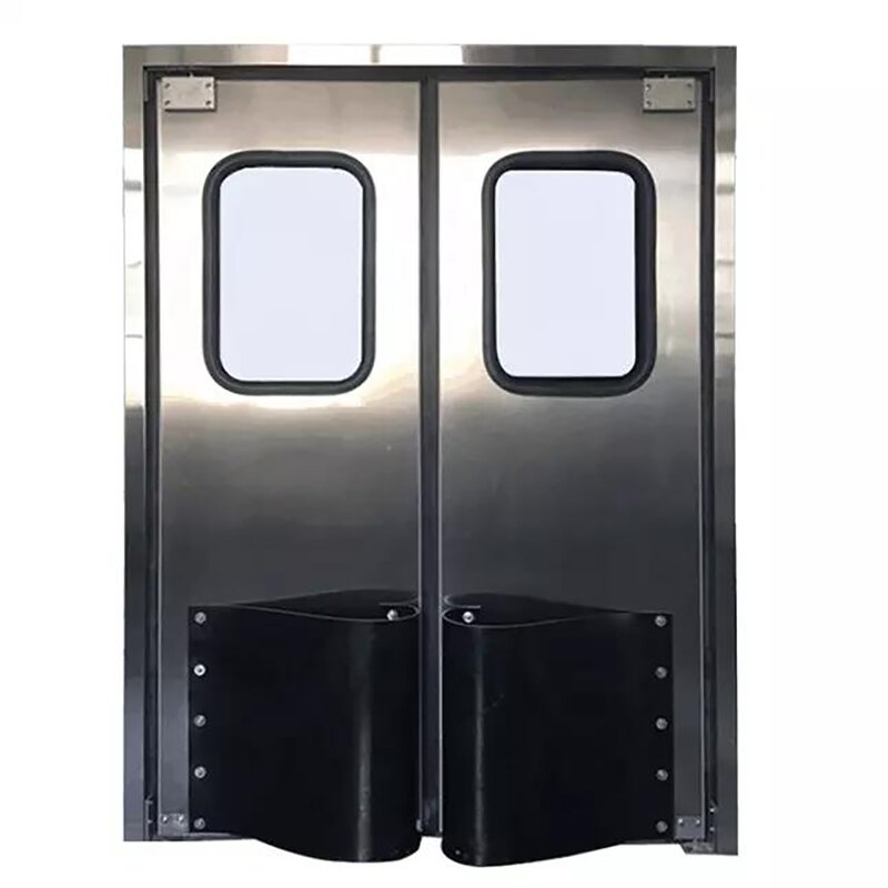 Traffic Door Manufacturer - Commercial Canteen Free Anti-collision 304 Material Clean Health