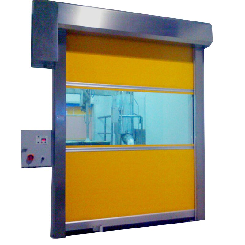 Fast Roll up Door Manufacturer - Automatic High Speed Metal Rolling Shutter