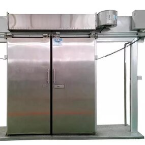 Cold Storage Door Manufacturer - Stainless Steel Electric Automatic Sliding Cold Room Sliding