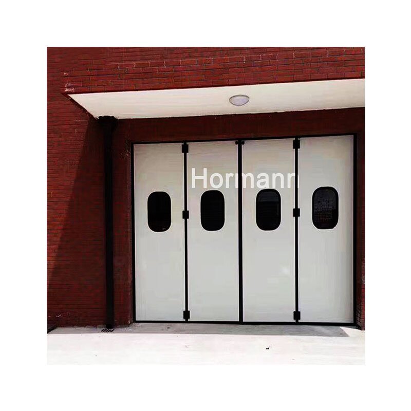 Industrial Door Manufacturer - High Quality Corner Folding Automatic Insulated Small Folding Metal